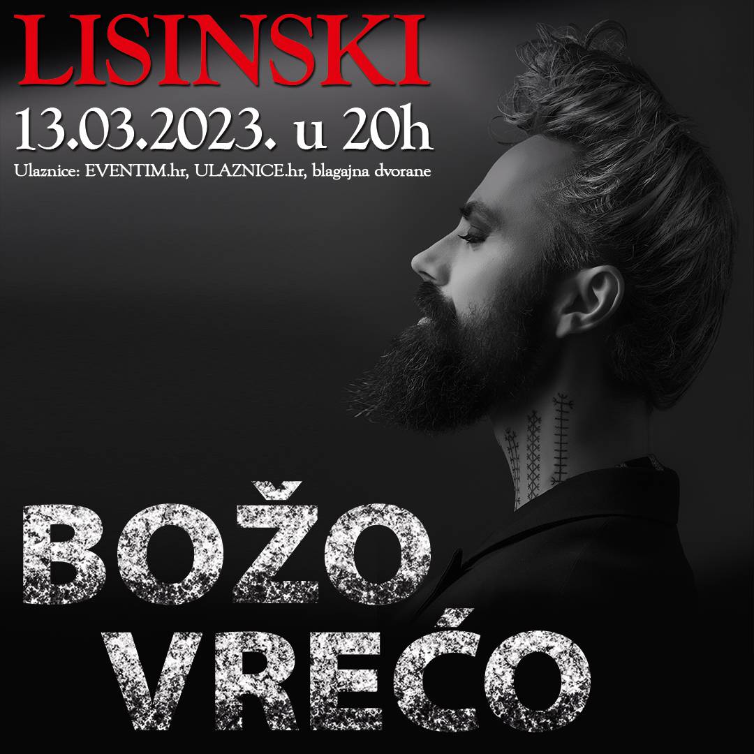 Božo Vrećo stiže u Zagreb, najavio koncert u Lisinskom