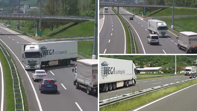 VIDEO Zastrašujući trenutak na autocesti: Kamionom jurio u krivom smjeru, traže vozača