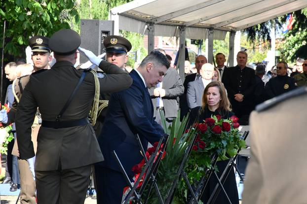Okučani:  Obilježavanje 31. obljetnice vojno-redarstvene operacije "Bljesak"