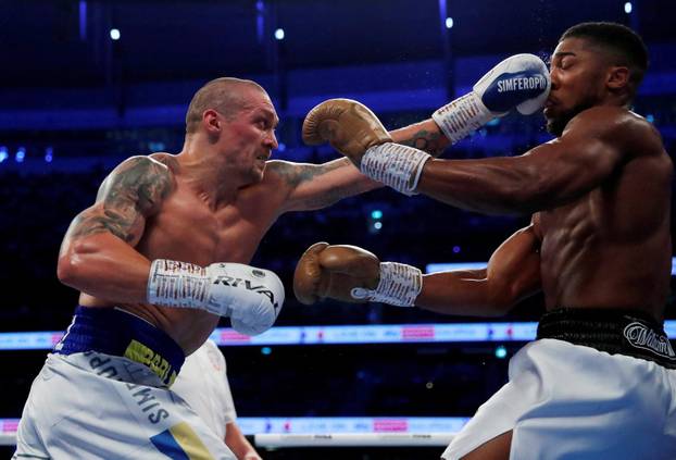 FILE PHOTO: WBA, IBF & WBO Heavyweight Titles - Anthony Joshua v Oleksandr Usyk