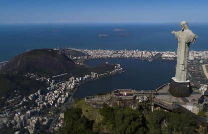 Kip Krista Iskupitelja u Rio de Janeiro-u slavi 90. obljetnicu