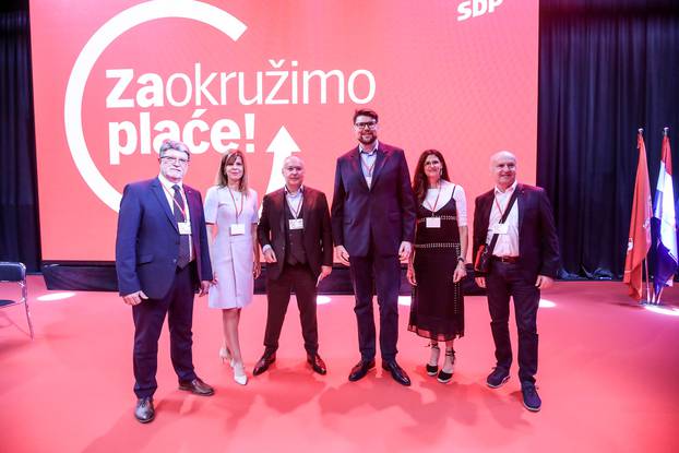 Zagreb: 9. Izvještajno-tematska konvencija SDP-a pod nazivom "Zaokružimo plaće"