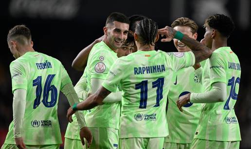 Barca razbila Valenciju u Kupu, Sučićevi izbacili Budimira...