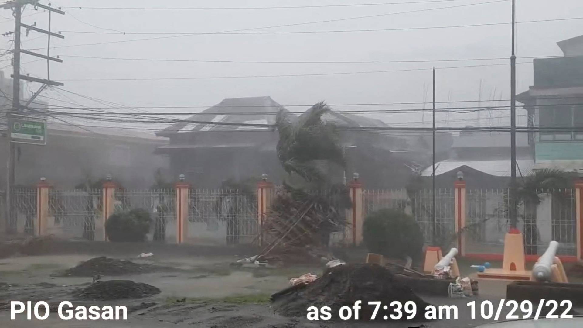 Tropical Storm Nalgae in Gasan