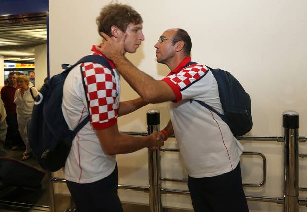 Zagreb: Bron?ani vaterpolisti vratili se sa Svjetskog prvenstva u Barceloni