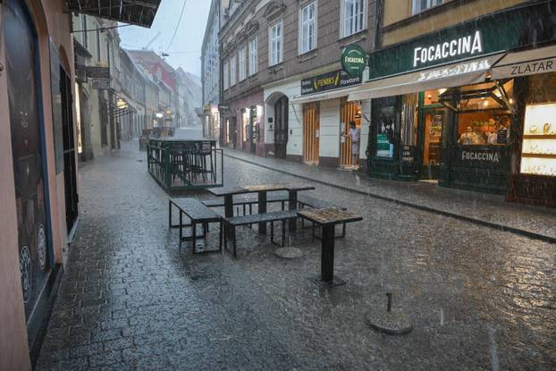 Nevrijeme pogodilo Zagreb