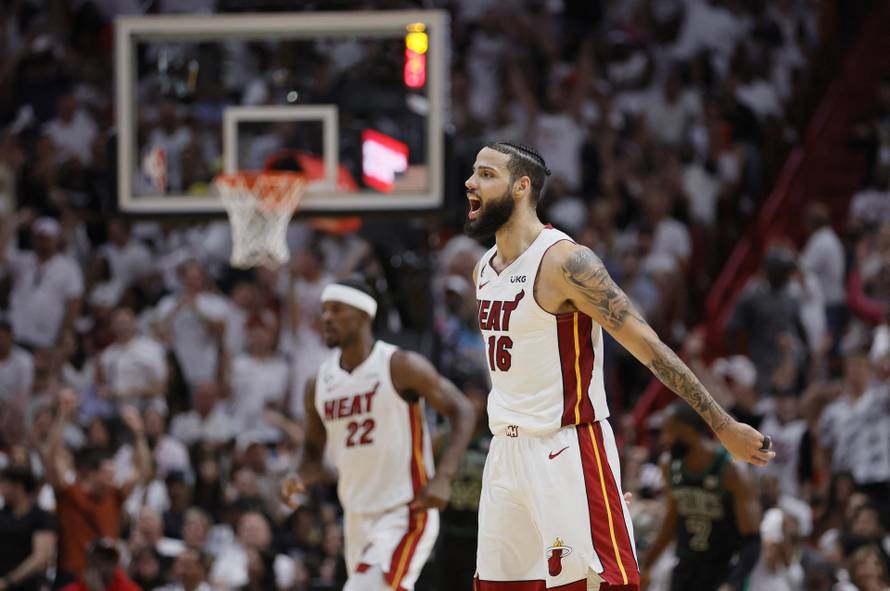 NBA: Playoffs-Boston Celtics at Miami Heat