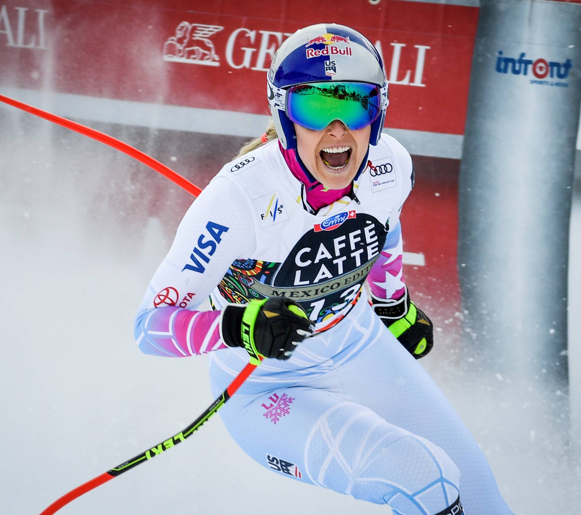 FILE PHOTO: Lindsey Vonn of the U.S. at Are, Sweden - March 14, 2018