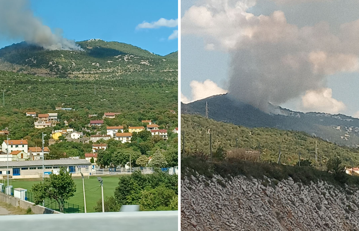 Požar kod Meje pod nadzorom
