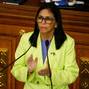 Venezuela's interim president Delcy Rodriguez delivers her first annual address to the nation at the National Assembly