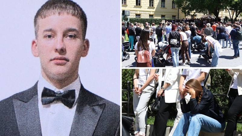 Drugačija norijada u Šibeniku. Maturanti odaju počast Luki: 19 minuta šutnje i 19 bijelih balona