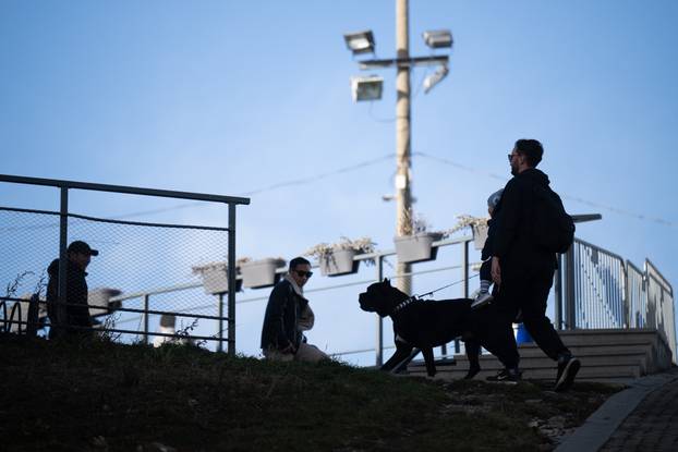 Zagreb: Sunčana nedjelja na Sljemenu 