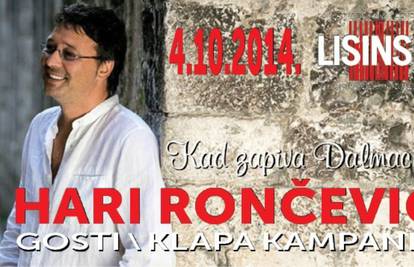 Hari Rončević 04. 10. 2014., KD Vatroslav Lisinski od 20 h