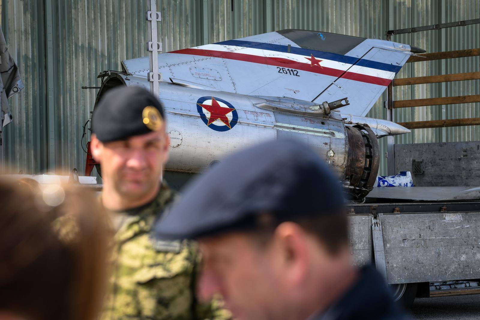 MiG 21 pilota Rudolfa PereÅ¡ina stigao u Hrvatsku