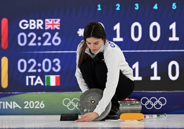 Curling - Mixed Doubles Bronze Medal Game - Great Britain vs Italy