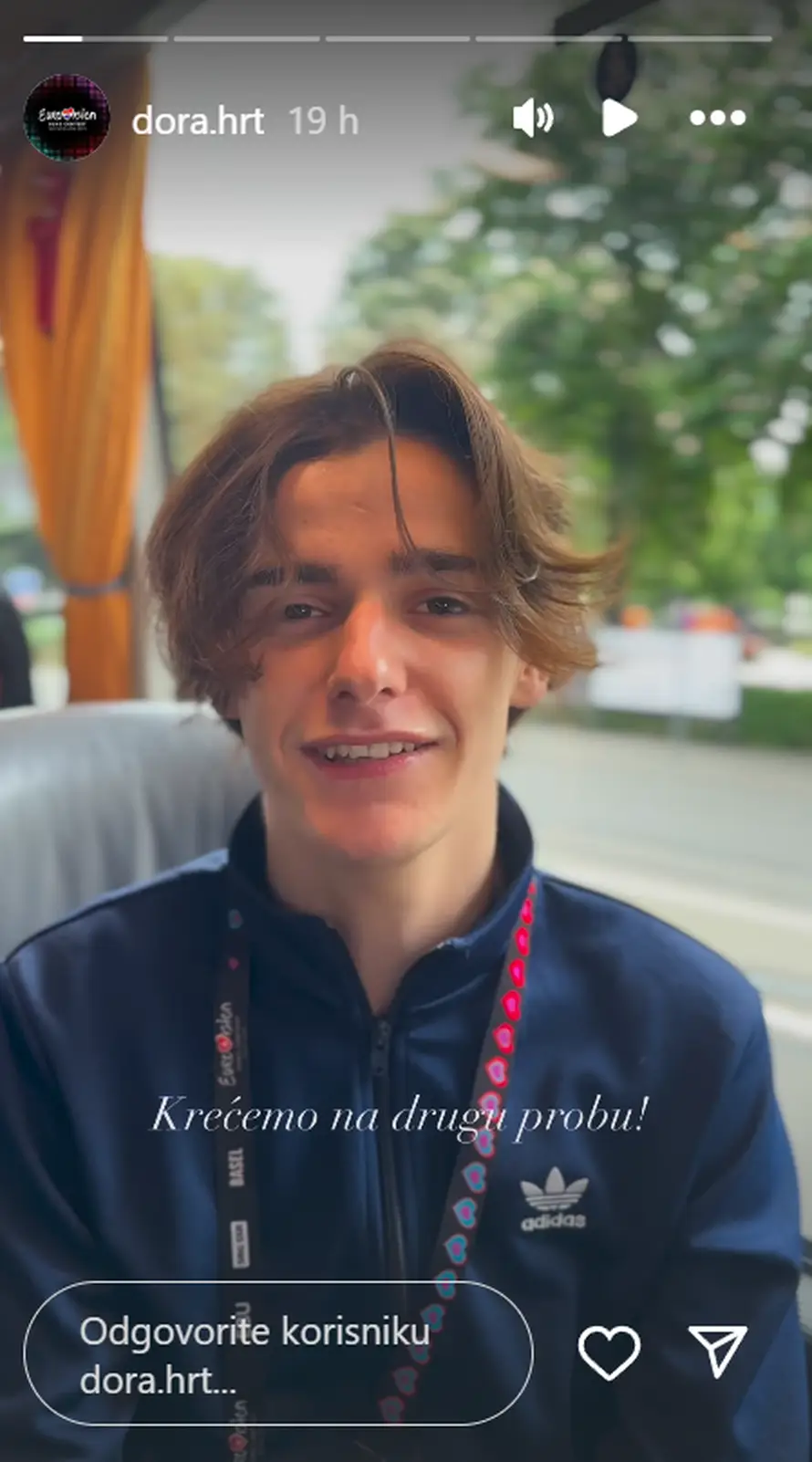 Bošnjak odradio drugu probu uoči Eurosonga: Idemo po finale