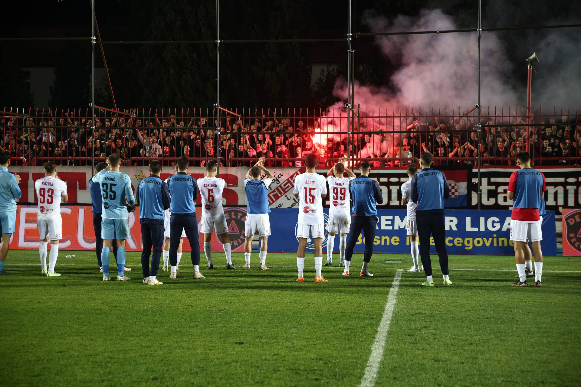 Mostar: HŠK Zrinjski i FK Velež odigrali zaostali susret 3. kola Premijer lige BiH 