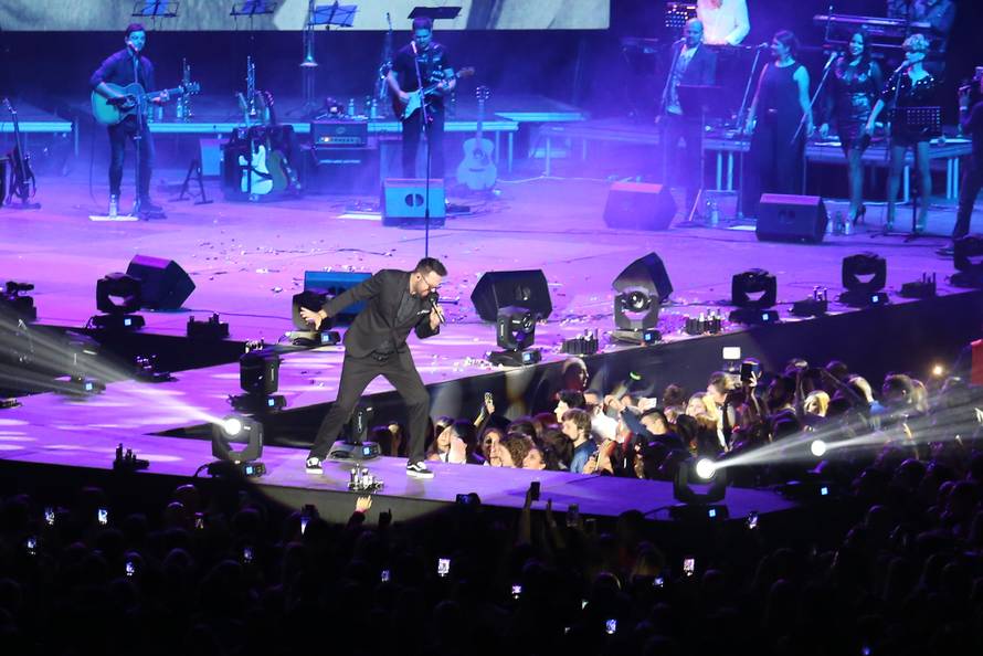 Petar Grašo napravio spektakl za fanove u zagrebačkoj Areni