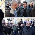 Prosvjed u Zagrebu podržali su i neki od političara: Došli su Bulj, Miletić, Grmoja, Raspudić...