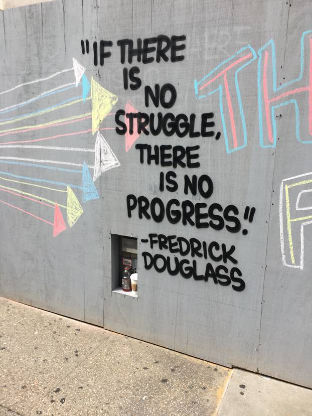 BLM Mural near Union Square Park in New York City