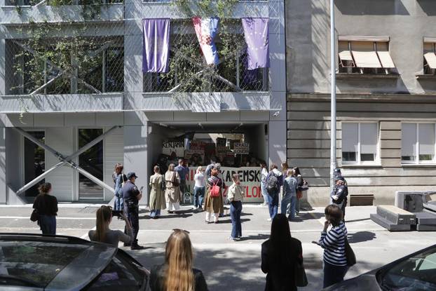 Zagreb: Prosvjed studenata zbog posjeta Idda Netanyahua