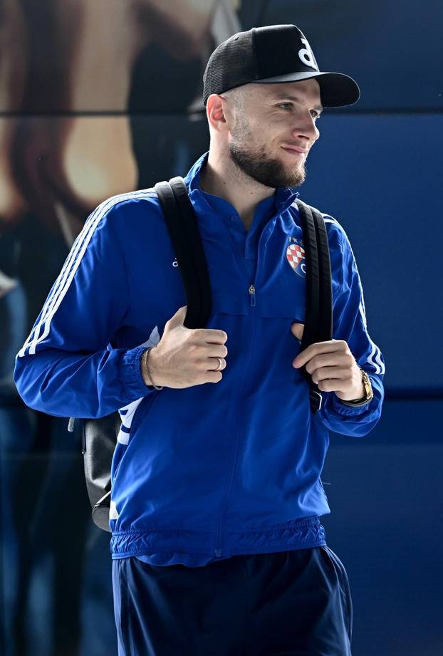 Zagreb: Odlazak igrača GNK Dinamo na uzvratnu utakmicu protiv Sparte