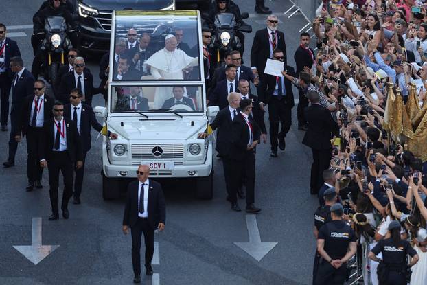 Pope Leo XIV visits Spain