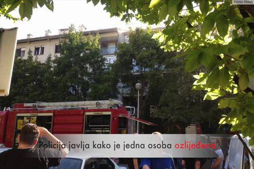 Evakuirali ljude kroz balkon: Eksplozija u stanu u Zagrebu 