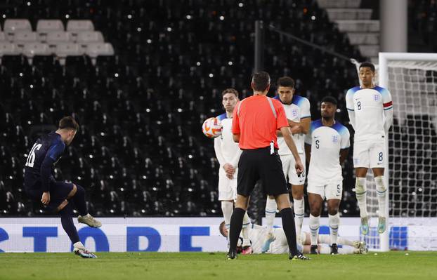 Under 21 International Friendly - England v Croatia