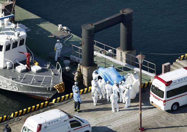 JAPAN-YOKOHAMA-CORONAVIRUS-CRUISE SHIP-QUARANTINE