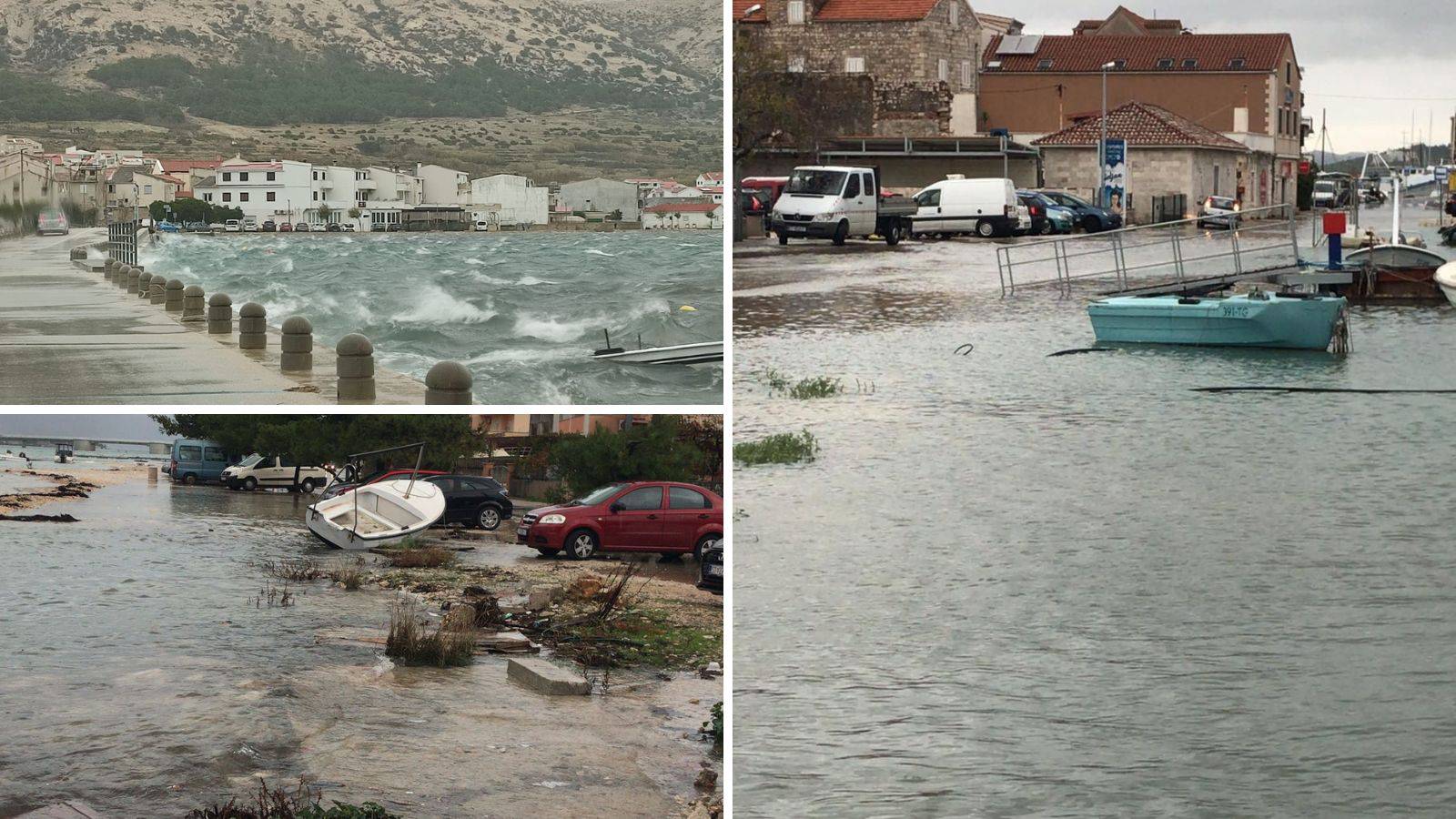 Stručnjakinja o rekordnoj plimi na Jadranu: 'Radi se o olujom usporu i astronomskoj plimi'