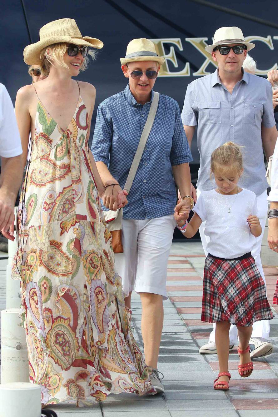 Ellen DeGeneres and Portia De Rossi - Saint Barthelemy
