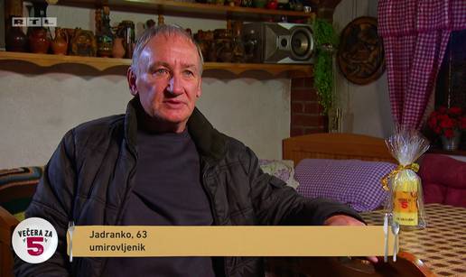 Kako će se danas u 'Večeri za 5' snaći Jadranko? 'Dobro ćemo se večeras najesti, čini mi se!'