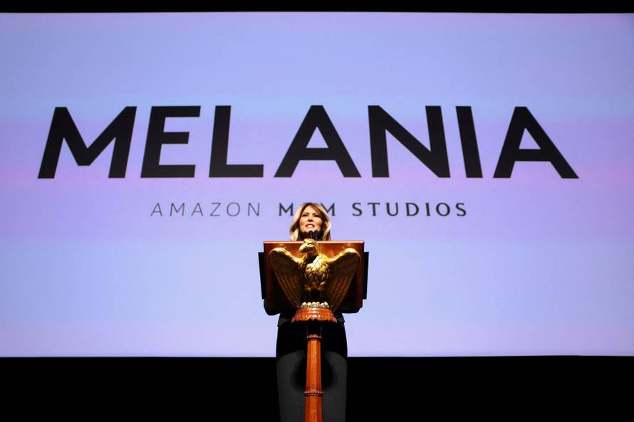 Premiere of "Melania" at the Kennedy Center for the Performing Arts, in Washington