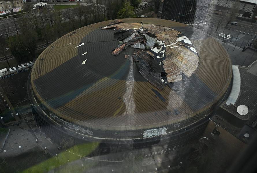 Zagreb: KC Dražen PetroviĆ nastradala u oluji