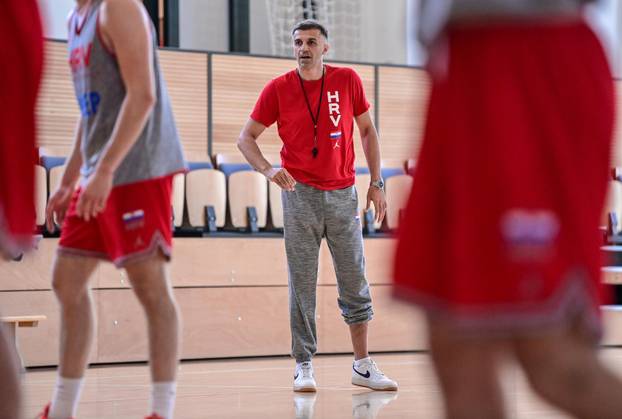 Zagreb: Hrvatski ko&scaron;arka&scaron;i odradili trening uo&ccaron;i odlaska na Olimpijski pretkvalifikacijski turnir