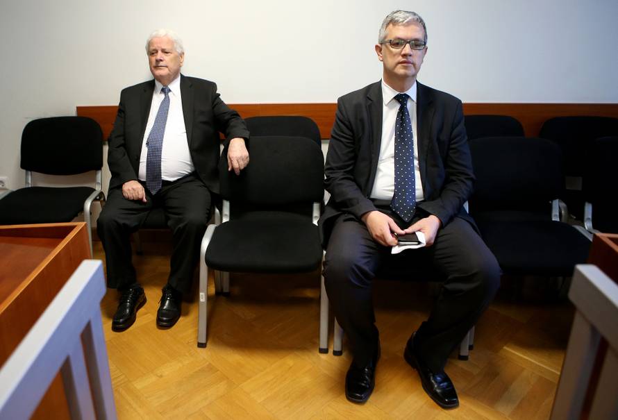 Babo u Zagrebu svjedočio na sudu na suđenju sinu Ervinu