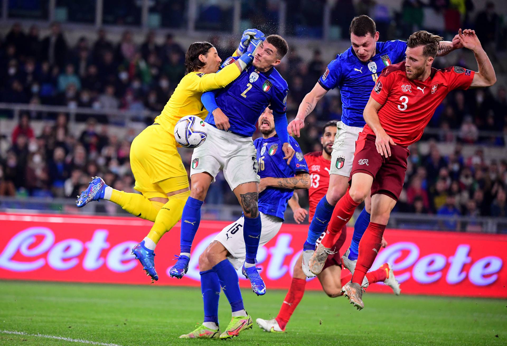 World Cup - UEFA Qualifiers - Group C - Italy v Switzerland