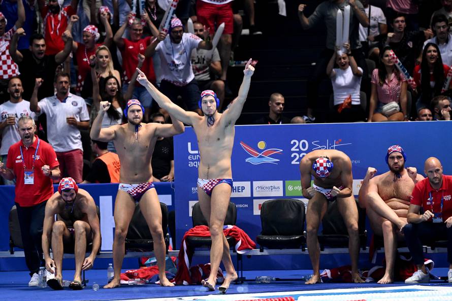 Europsko prvenstvo u vaterpolu za muškarce, finale, Mađarska - Hrvatska
