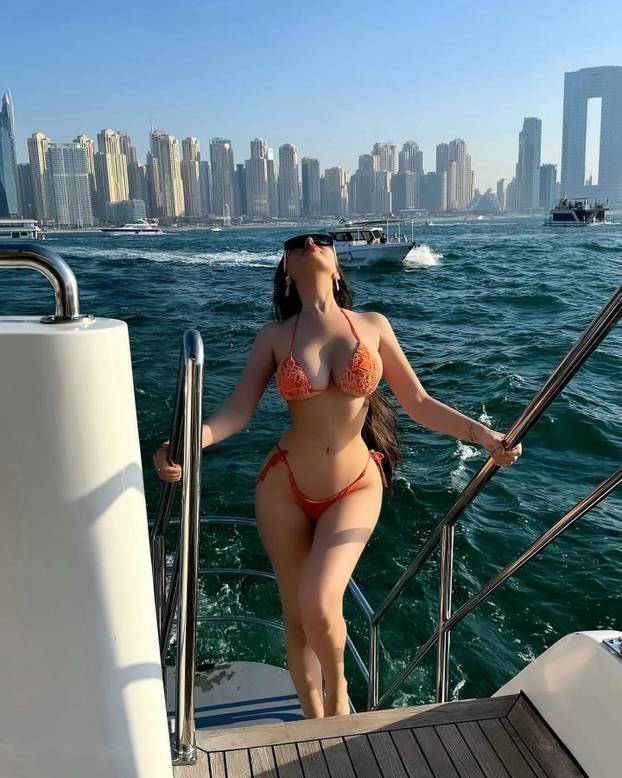 ‘Surgery-addicted’ model who has spent $1m to look like Kim Kardashian shares stark warning after breast implant BURSTS