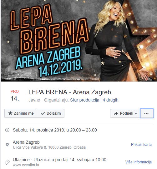 Nakon 10 godina: Lepa Brena ponovno pjeva u Areni Zagreb