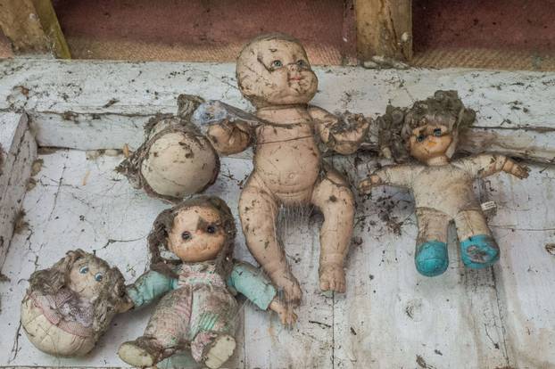 Enter Mexico's haunted 'Island of the Dolls' if you dare: Thousands of creepy toys hang from the trees to quell the tormented screams of a ghost of a little girl who drowned there