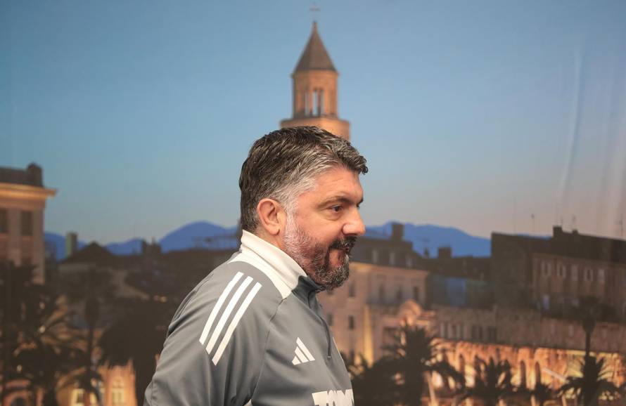 Split: Gennaro Gattuso održao je konferenciju za medije 