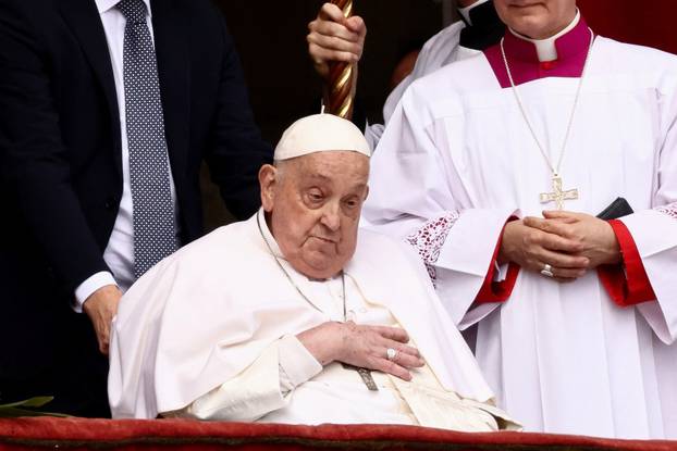 Easter Sunday at St. Peter's Square at the Vatican