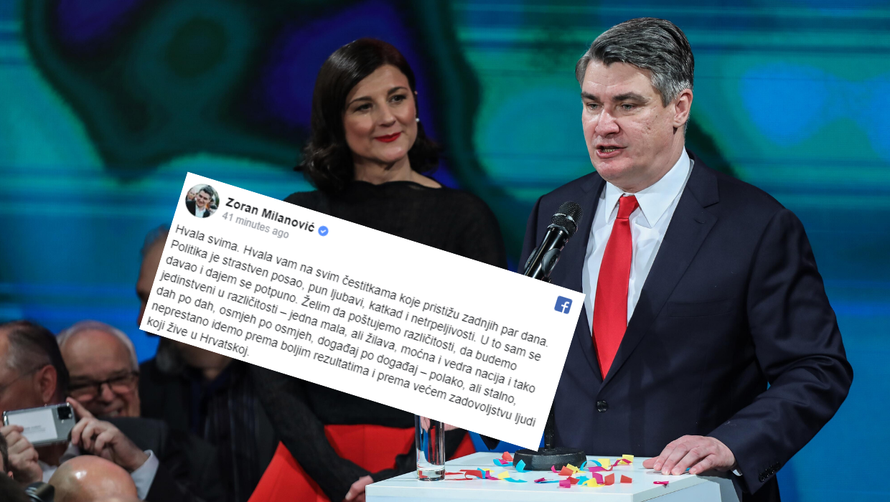 Oglasio se Milanović: 'Želim da budemo moćna i vedra nacija!'