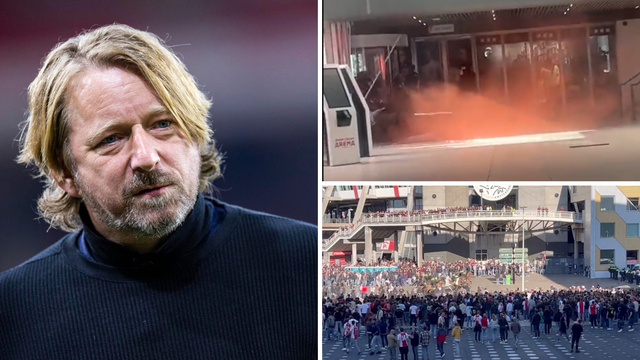 VIDEO Kaos u Ajaxu! Čovjek koji je doveo trojicu Hrvata dobio otkaz, huligani razbijali stadion