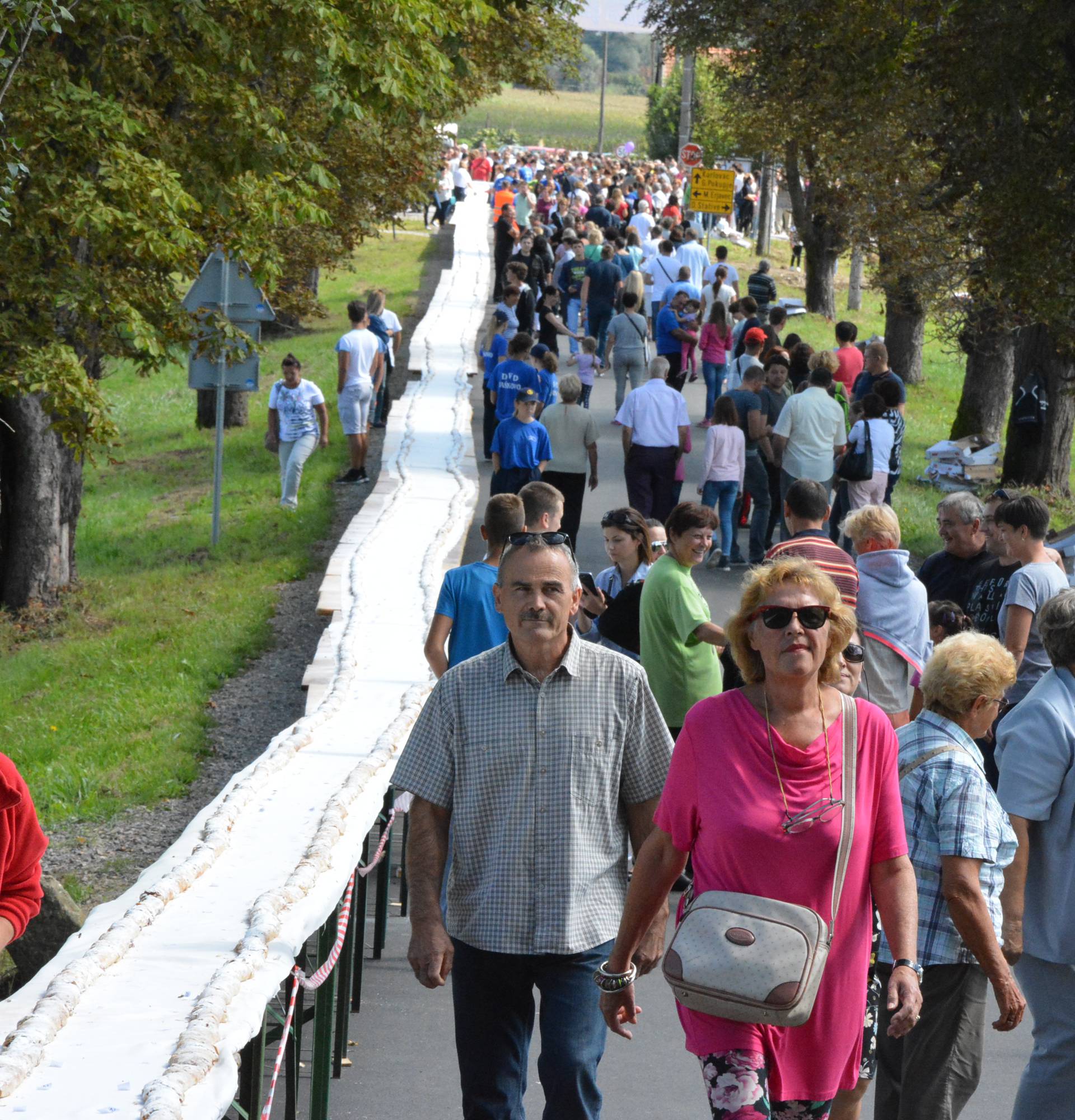 Štrudla od 1479,30 metara iz Jaškova najduža je na svijetu