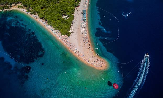 Zlatni rat je jedna od najpoznatijih hrvatskih plaža, a često završi na top listama najljepših na svijetu