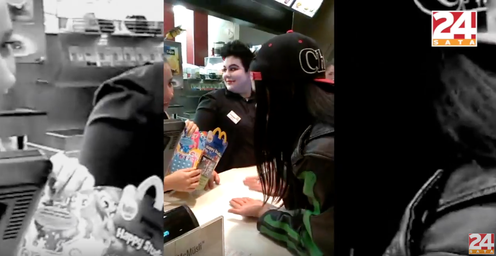 VIDEO: Stefani je zbog salate divljački opsovala konobaricu
