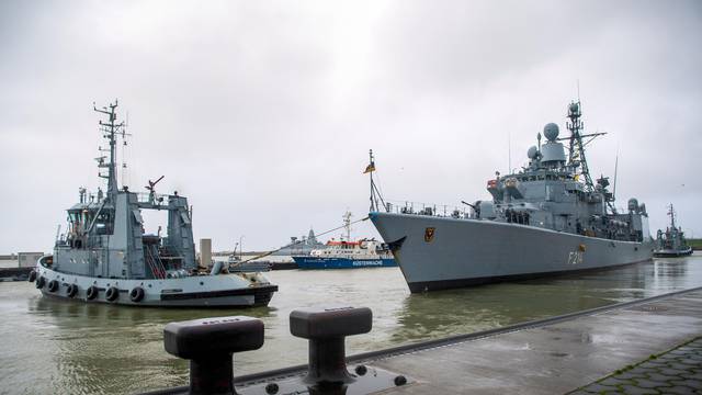 Frigate "Lübeck" departs for NATO mission in the Mediterranean Sea